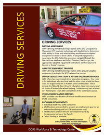 Driver and vehicle services handout PDF